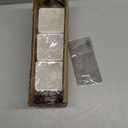 Czlizdyt Cutlery Holder with Drain Holes, Silverware Caddy for Party Countertop, 3pcs Bins Set Utensil Holders for Spoon and Fork, White