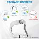 Replacement N30i Frame System for AirTouch N30i and AirFit P30i,Including 2pcs P30i CPAP Nasal Mask Cushion (M) and Elbow,Great Value CPAP Supplies by Medihealer(Grey)
