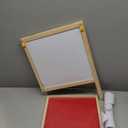 JOYOOSS Art Easel for Kids Ages 4-8 Easels for Toddlers,Toddler Art Kids Easel Adjustable Wooden Magnetic Whiteboard Chalkboard for Kid Dry Erase Board Easel for Toddlers 3-4 Years Dual-Sided Drawing (Red)