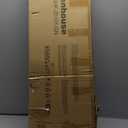 Ohuhu Greenhouse for Outdoors with Screen Windows, 57 x 57 x 76'' Walk in Plant Greenhouses Heavy Duty with Durable PE Cover, 3 Tiers 12 Shelves Stands Plastic Portable Green House with Shelf Clips