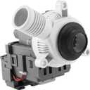 AMI PARTS W10276397 Washer Drain Pump fit for Whirlpool may tag Kenmore Washing Machine Replaces B40-3A WPW10276397VP AP6018417 1874334 LP397 WPW10276397 Drain Pump