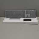 seenda Wireless Bluetooth Keyboard and Mouse Combo, SKM64-3 Rechargeable Slim Quiet Keyboard Mouse, 3 Multi-Device Connection, Compatible for Windows, Mac, MacBook, iPad, Tablet, Black Gray