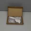 Cocktail Strainer, Stainless Steel Bar Strainer, Bar Tool Drink Strainer with Wire Spring for Professional Bartenders and Mixologists (2, Silver)