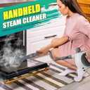 Multi-Surface Handheld Pressurized Steam Cleaner with 13 PCS Accessory Portable Steamer for Cleaning, Multipurpose Steam Cleaner for Home/Car/Bathroom/Grease/Upholstery/Floor/Grout and More (White)