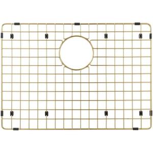 Starstar Sinks Protector Matte Gold 304 Stainless Steel Kitchen Sink Bottom Grid, Rack (21 L x 16 W)