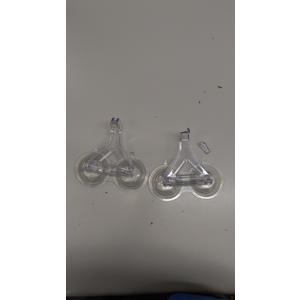 LITESUP Heavy Duty Double Suction Cup Hooks for Wreaths, Decorations, and Home Organization, Strong Hold on Glass, Metal, and Tile, Holds Up to 25 lbs, Clear, Reusable, Set of 2