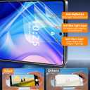 iGluz Anti-Reflection PET Screen Protector for Samsung Galaxy S25 Ultra 6.9" (2 Pack),Ultra-Thin Flexible Film with 0.02s Sensitive Fingerprint Unlock,Easy-Install Alignment Tray,Shatter-Proof