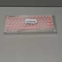 Keyboard Cover for Long Nails, Acrylic Gel Nails - Silicone Keyboard Protector Skin with Raised Keys for Typing and Gaming, Compatible with MacBook Pro/Air 13"/14"/15"/16" 2020-2025 (Pink)