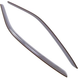 Car Window Rain Guard | Outside Mount Visors Auto Side Window Deflectors | Windows Visor Rain Shields Compatible with 2010-2016 Chevrolet Camaro | 2 Pcs Set, LGWV2-033, Light Tinted (Compatible With Chevrolet Camaro 2010-2016, Light Tinted)