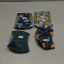 5 Pack Dog Diapers Male, Premium Belly Bands for Dogs, High Absorbing Male Dog Pee Wraps for Doggie in Incontinence or Excitable Urination and Training XS (Animal)