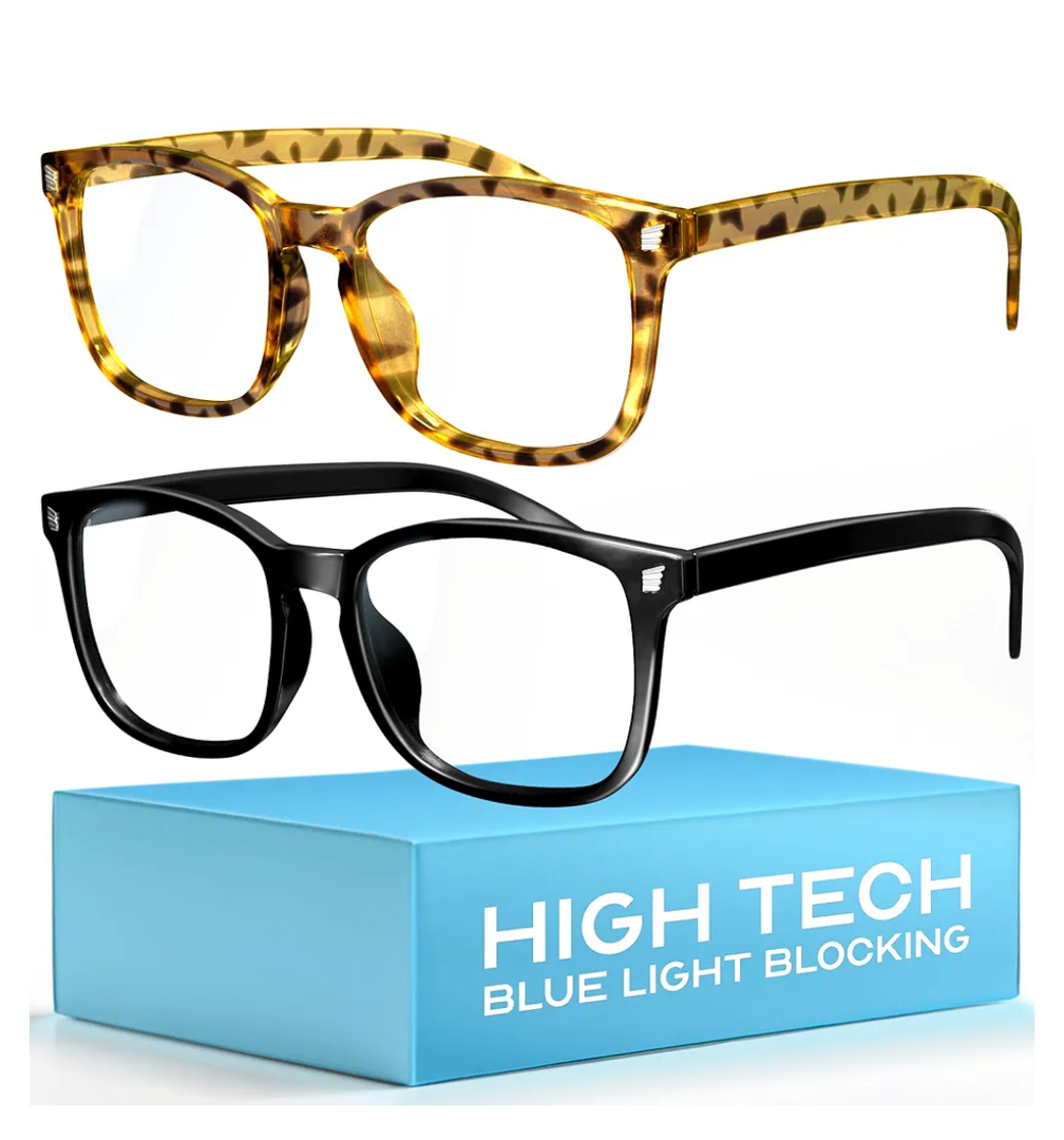 livho High Tech Blue Light Glasses - Advanced up to 99% Blue Light Blocking Computer Glasses - Screen Fatigue & UV Protection