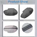 labwork Black Artifical Leather Door Panel Insert Cover Armrest Covers Replacement for Acura TSX 2009-2014