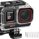 FitStill 164FT/50M Underwater Photography Waterproof Diving Case for Insta 360 Ace Pro 2/Ace Pro,Anti-Scratch Dive Protective Cover Shell Snorkeling Housing Accessory Kit(Not for Insta 360 Ace)