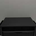 Spacrea Desk Organizer and Accessories, Computer Monitor Stand Riser with Drawer and 2 Pen Holders, Office Desk Accessories & Workspace Organizers for Office Supplies (Black)