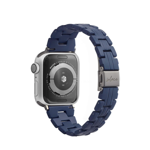 Solace Bands Slim Matte Resin Watch Band - Universal Fit for Apple Watch Bands for Women and Men, iWatch Bands for 38mm 40mm 41mm 42mm 44mm 45mm 49mm Ultra, SE and Series 10 9 8 7 6 5 4 3 2 1
