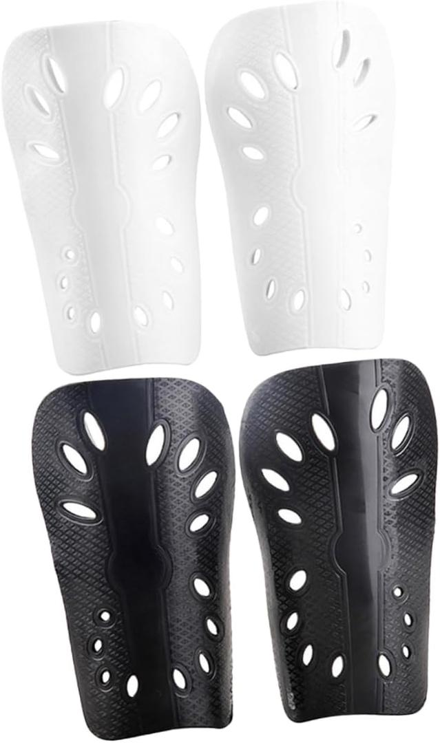 2Pairs Youth Football Shin Guards Lightweight Breathable Soccer Pads for Calf Protection for Boys and Durable Stylish Easy to Clean Soccer Gear
