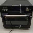 COSORI Smart 12-in-1 Air Fryer Toaster Oven Combo, Airfryer Convection Oven Countertop, Bake, Roast, Reheat, Broiler, Dehydrate, 75 Recipes & 3 Accessories, 26QT, Black-Stainless Steel