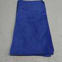 MIULEE Pack of 2 Royal Blue Decorative Velvet Throw Pillow Covers Soft Pillowcases Spring Solid Square Cushion Case for Sofa Bedroom Car 20x20 Inch