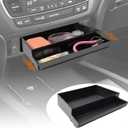 TACOBRO Center Console Tray Compatible with Honda Pilot 2016-2022 / Passport 2019-2024 2025 without CD Player Only, Console Drawer Storage Box Coin Container Insert Storage Organizer Accessories