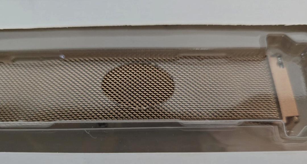 WITHit GOLD Stainless Steel Mesh Band for the Apple Watch