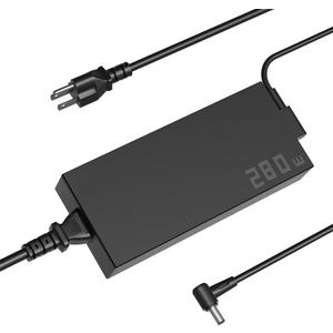280W Charger Compatible with Asus ROG Strix Scar 17 15 G18 G17 G16 G15 G733 G732 G614 G814 G713 G513 G533 G703 Flow X16 TUF A16 Zephyrus Duo 16 15 S17 S15 M16 G16 G15 G14 Laptop Power Adapter