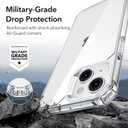 ESR for iPhone 14/iPhone 13 Case, Military-Grade Protection with Shock-Absorbing Corners, Scratch-Resistant and Anti-Yellowing Acrylic Back, Slim Protective Phone Case, Air-Armor Series, Clear | Shockproof, Air-Guard Corners, Shock-Absorbing, Yellowing-Resistant, Acrylic Back