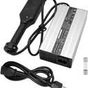 Battery Charger with Plug 36 Volt 5 Amp Replacement for Golf Cart E-Z-GO for Yamaha Club Car Star