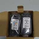 PG-240XL/CL-241XL Compatible Ink Cartridges Replacement for Canon 240 241, 240XL 241XL Combo Pack Use to Canon MG3620 TS5120 MG3520 MG2120 MX452 MX512 MX532 Printer (2 Pack)