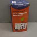 WOPET Automatic Cat Feeder with Camera for Two Cats, 6L Automatic Dog Feeder with HD Video and Night Vision, 5G/2.4G WiFi Pet Feeder for Cats & Dogs, SD Card Storage & 2-Way Audio (White)