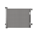 DEAR LOV Retractable Mesh Baby Gate, 33" Tall, Extends up to 55" Wide, Child Safety Gate for Doorways, Stairs, Hallways, Indoor/Outdoor (33"x55", Gray)