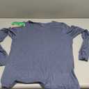 AVAUMA Pajamas Top for Toddlers, Kids, and Adults Stripe Viscose Ribbed (Medium)