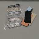 CCVOO 1.5 Oprah Style Reading Glasses for Women, Stylish Eyeglasses, Blue Light Readers for Women, (A1 Mix)