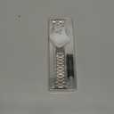 MioHHR Solid Stainless Steel Bands Compatible with Apple Watch 38mm 40mm 41mm, Metal Strap with Soft TPU Case for iWatch Bands Series 9 8 7 6 5 4 3 2 1 SE SE2 SE3 Women and Men, Silver/Gold