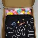 Skicuff 100 Days of School DIY Shirt Kit Kids 100th Day of School Shirt for Girls and Boys Craft Teacher Classroom Party (Shinny,5-7)