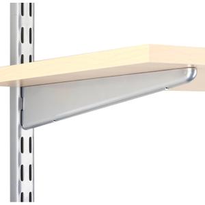 John Sterling Dual Trak Adjustable Wood Shelf Bracket, 11-Inch, Platinum, 0122-11PM