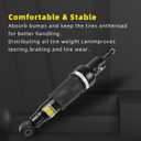 E6210-1LA8A 2 PCS Rear Air Shock Absorber Compatible with Infiniti QX56 2011-2013,QX80 2014-2021,Compatible with Nissan Armada 5.6L 2017-2021, E6210-5ZW0A,E6210-1LA7A, E6210-1LA4