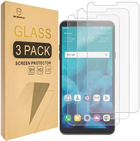 Mr.Shield [3-PACK] Designed For LG Stylo 4 [Tempered Glass] Screen Protector with Lifetime Replacement
