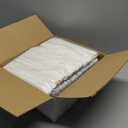 AOZITA 100 Pack - 12 oz Clear Plastic Cups with Lids and Straws, Food Safe Disposable Iced Coffee Cups for Cold Beverages, Smoothies, Iced Coffee, Leak-Proof, BPA-Free