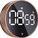 BlueSnail Kitchen Timer with LED Digital Display Smart Efficana for Home Classroom Gym Office, Volume and Brightness Adjustable Productivity Timer