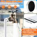 55w Bird Bath Heater with Fountain for Outdoors in Winter Submersible Bird Bath Deicer Pond Deicer with Thermostatically Control Tape Cord Cover for Chicken Livestock Garden Anti Freezing