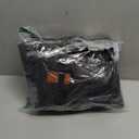 Siivton Car Seat Protector for Child Seat Cushion for Leather and Fabric Seats, 2 Mesh Pockets, Non-Slip Backing, Car seat Protectors for Vehicles, Baby, Pets (2 Pack) (Black)