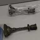 OwnMy Set of 2 Vintage Taper Candle Holders 7.4Metal Taper Candlestick Holders, Elegant Brass Candle Stick Holders Bronze Candelabra Set for Dining Table Centerpieces Wedding Home Decoration