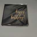 Birthday Party Guest Book, Rose Gold Party Decorations, Guest Book Polaroid, 90 Black Pgs. 8.5"x8.5". Sweet 16 Guest Book Quincenera Party, Birthday Guestbook 50th, Guest Book 1st Birthday (BK)