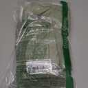 Solid Color Cotton Blended Dinner Cloth Napkins - Set of 12 (17 x 17 inches) - for Events & Home Use (Olive Green)