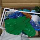 Christmas Elf Beach Clothes Accessories Sets, 9Pcs Doll Kit Include Swim Ring Chair Surboard Sunglasses for Christmas Decoration