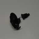 Miracase Phone Holders for Your Car with Metal Hook Clip, Air Vent Cell Phone Stand Car Mount, Universal Automobile Cradle for Garmin GPS Fit iPhone Android and All Smartphones, Dark Black