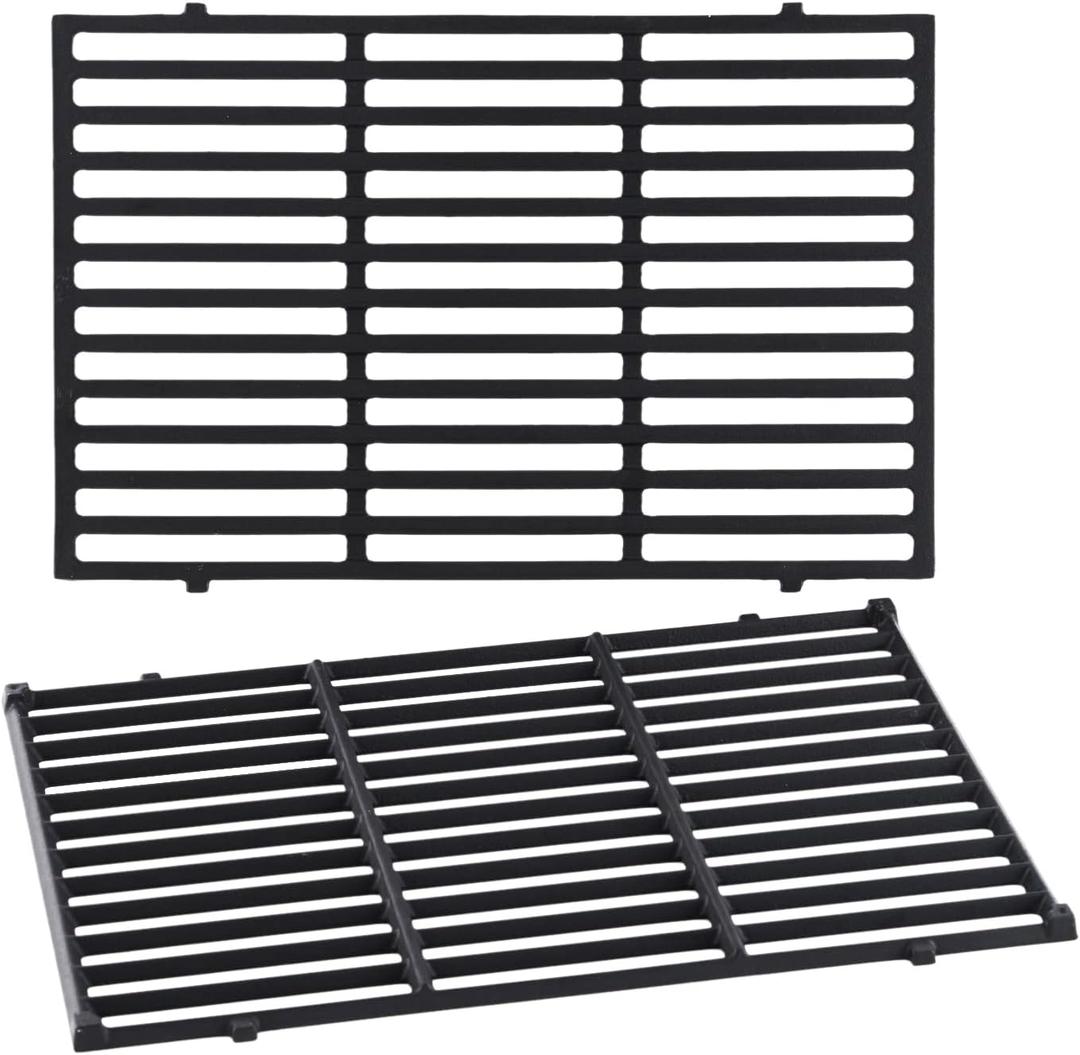 7524 Genesis 300 Series Grates Replacement Parts for Weber Grill Grates Genesis E-310 E-320 E-330 S-310 S-320 S-330 EP-310 EP-320 EP-330 Weber Genesis Grill Parts 2 PCS Cast Iron Grid 19.5 x 25.8 Inch