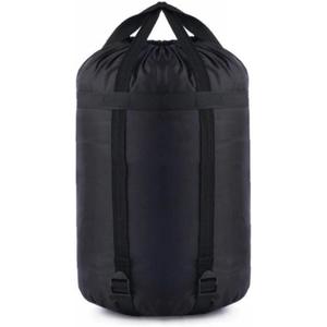 Sleeping Bag Sleeping Bag Storage Carrying Bag Waterproof Lightweight Package Bag Outdoor Travel Hiking Camping (Black)
