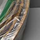 CENBOSS Rattan Christmas Tree Collar, Wicker Tree Skirt & Stand Base Cover (Brown Wash, 24 inch)