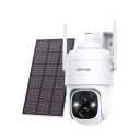 Netvue CQ4 2K AI Solar Security Camera Wireless Outdoor,Battery Powered Cam, Color Night Vision,Two Way Audio, Motion Detection, Easy to Setup,Audible Flashlight Siren 180 Days Exchange Policy